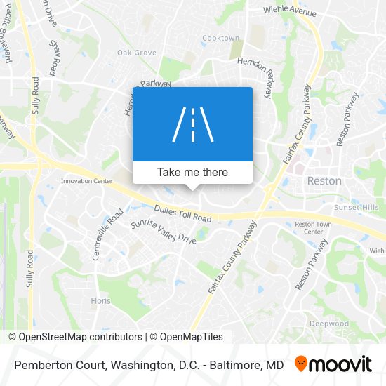 Mapa de Pemberton Court