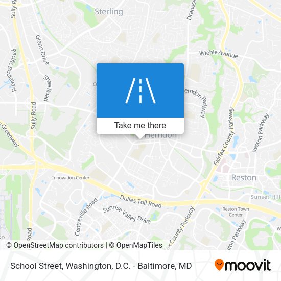 School Street map