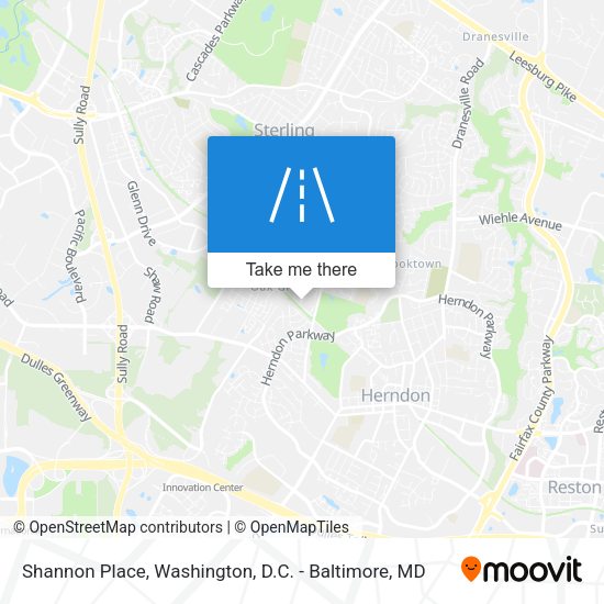 Shannon Place map