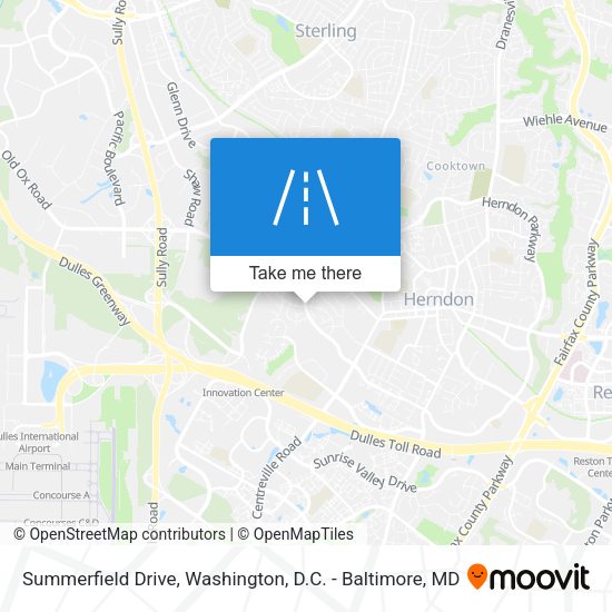 Mapa de Summerfield Drive