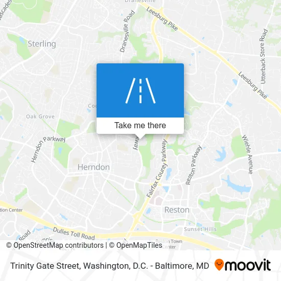 Trinity Gate Street map