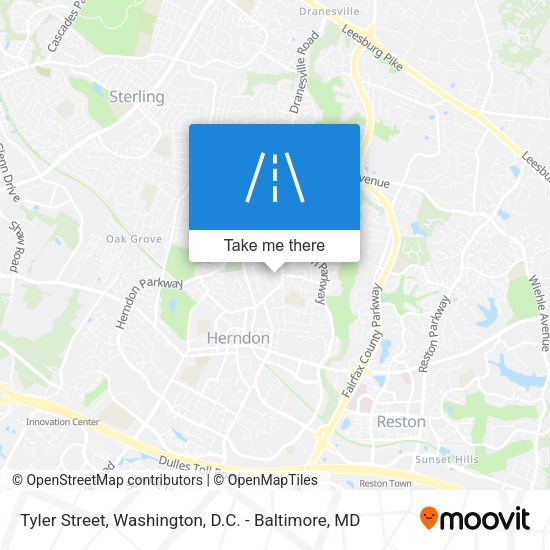 Tyler Street map