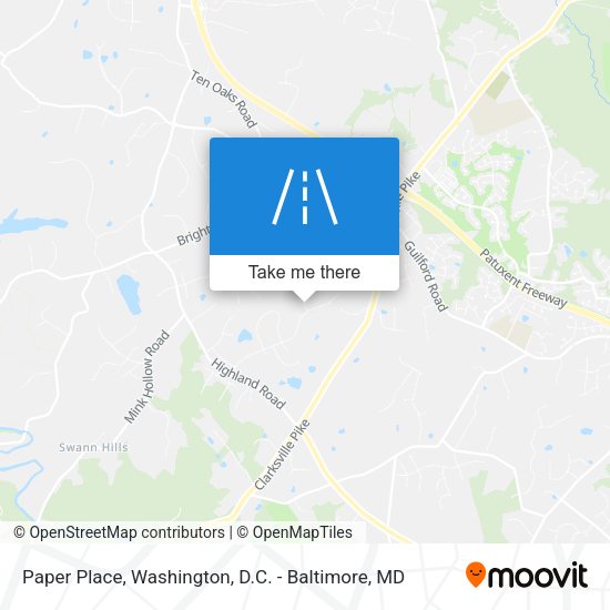 Mapa de Paper Place
