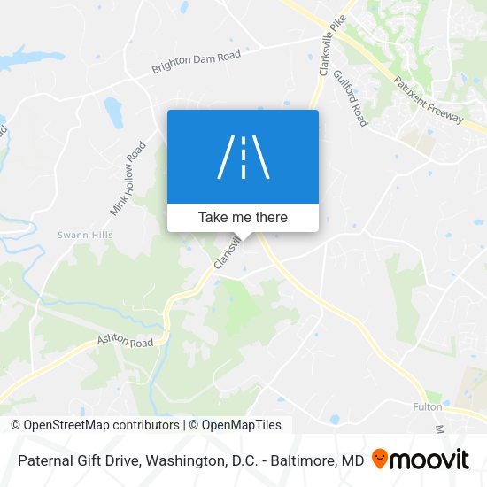 Mapa de Paternal Gift Drive