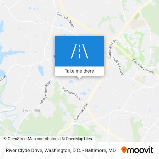 Mapa de River Clyde Drive