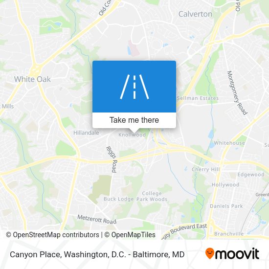 Canyon Place map