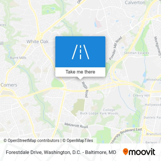 Mapa de Forestdale Drive