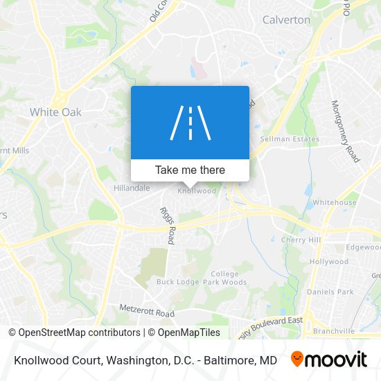 Knollwood Court map