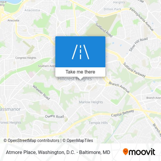 Atmore Place map