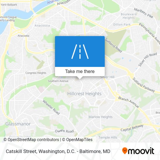 Mapa de Catskill Street
