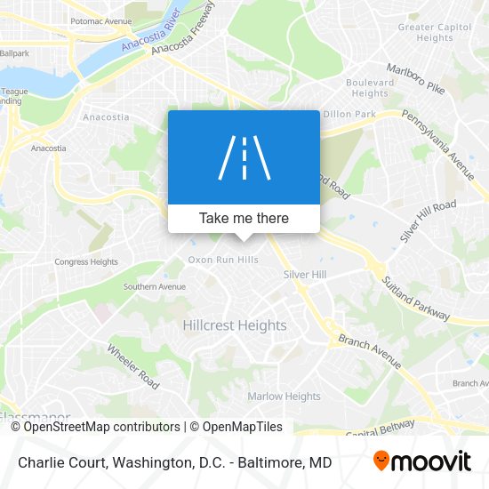 Mapa de Charlie Court