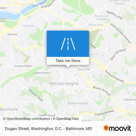 Dugan Street map