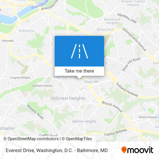Everest Drive map