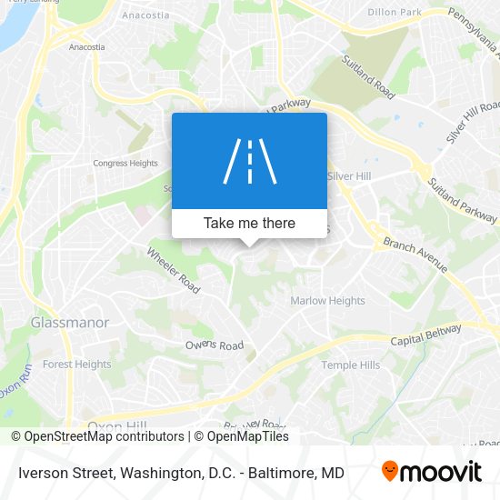 Iverson Street map