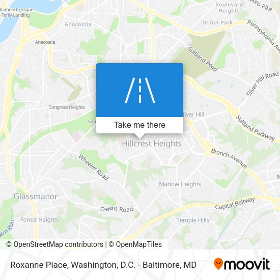 Roxanne Place map