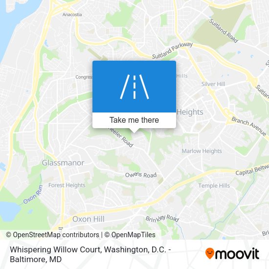 Whispering Willow Court map