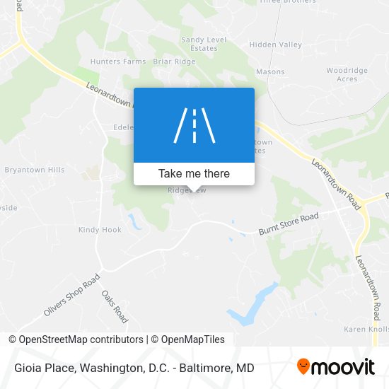 Gioia Place map