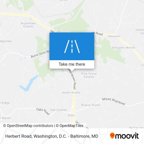 Mapa de Herbert Road