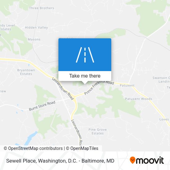 Mapa de Sewell Place