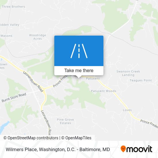 Wilmers Place map