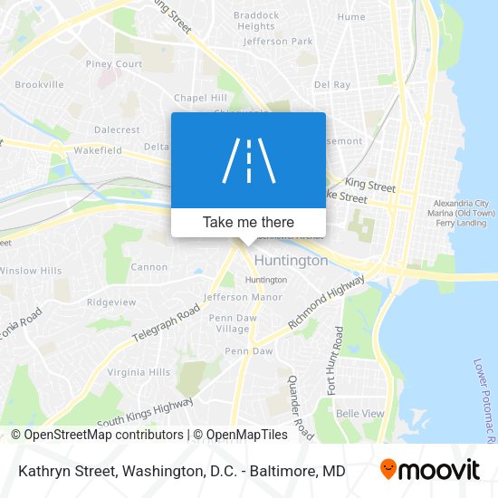 Kathryn Street map