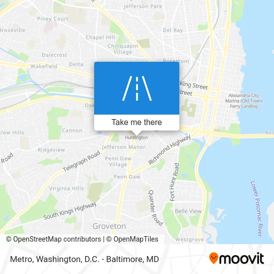 Metro map