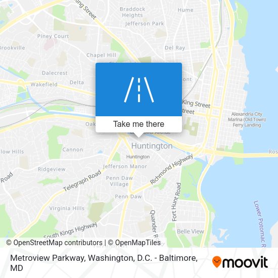 Metroview Parkway map