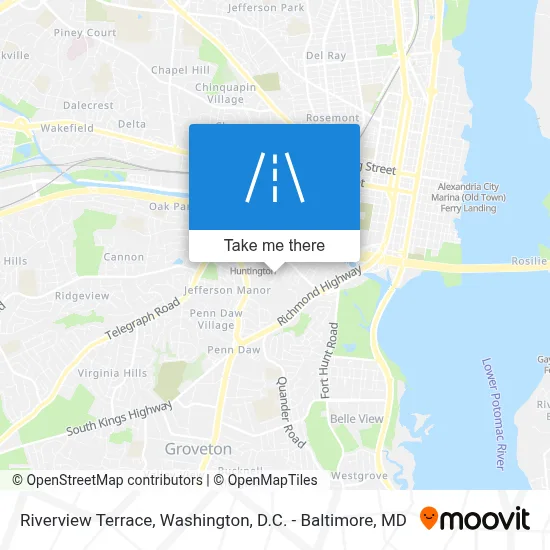 Riverview Terrace map
