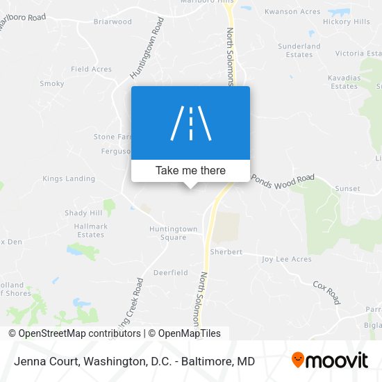 Jenna Court map