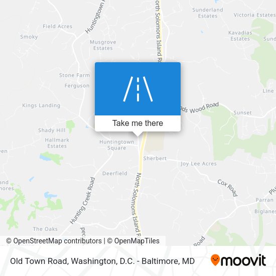 Mapa de Old Town Road