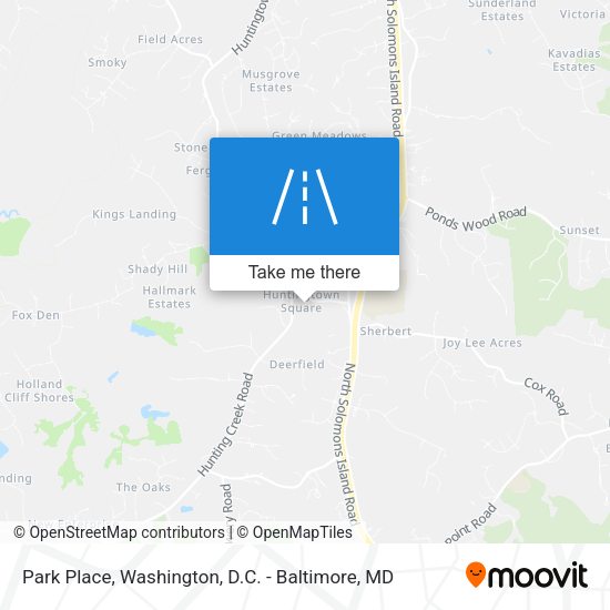 Mapa de Park Place