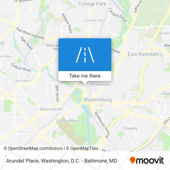 Mapa de Arundel Place