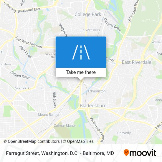 Mapa de Farragut Street