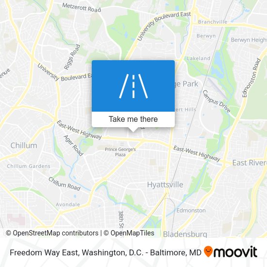 Mapa de Freedom Way East