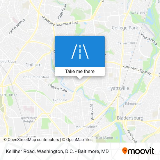 Mapa de Kelliher Road