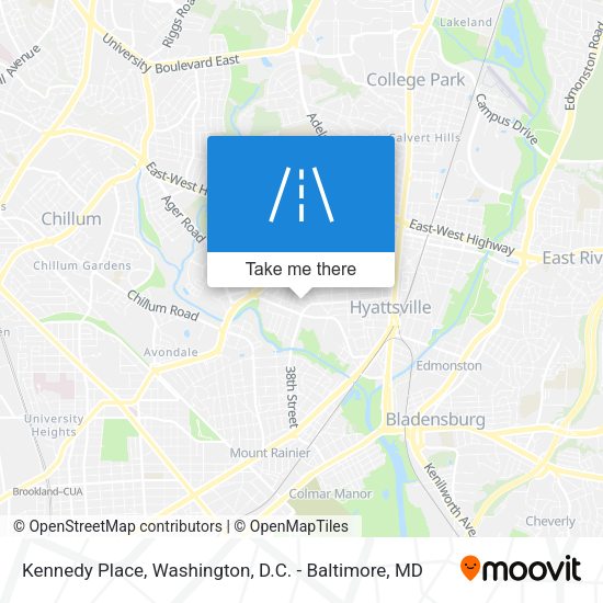 Mapa de Kennedy Place