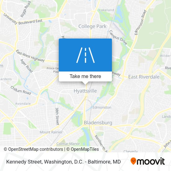 Kennedy Street map