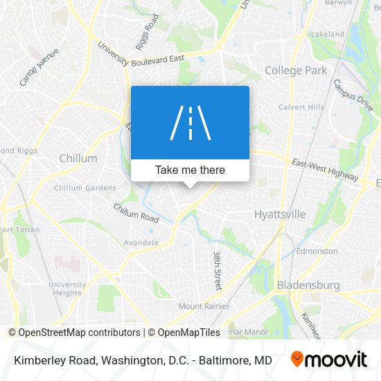 Kimberley Road map