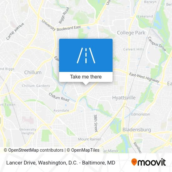 Lancer Drive map