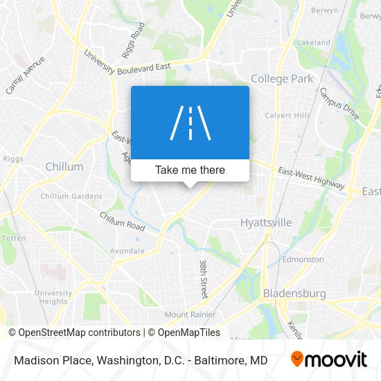 Madison Place map