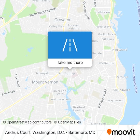 Andrus Court map