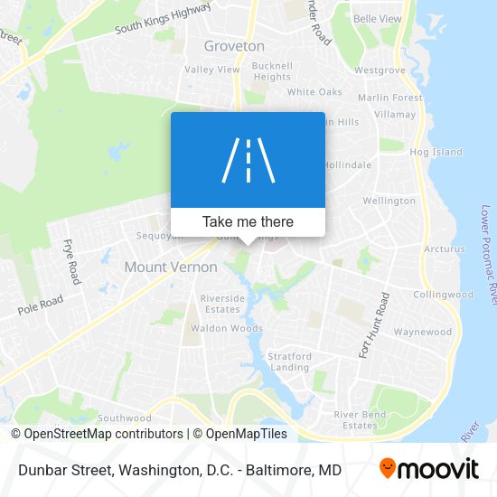 Dunbar Street map