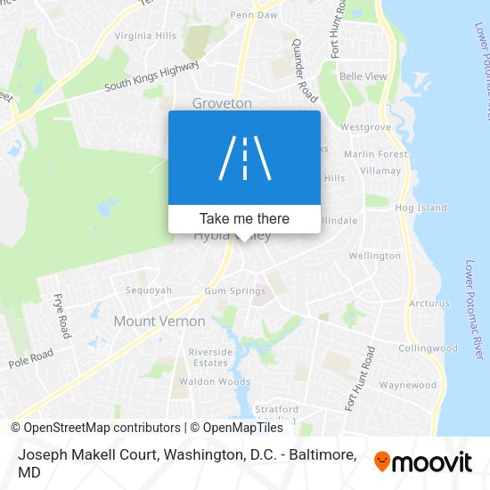 Joseph Makell Court map