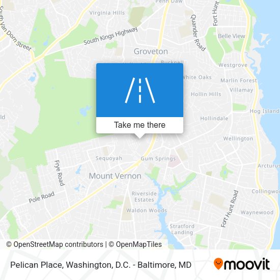 Pelican Place map