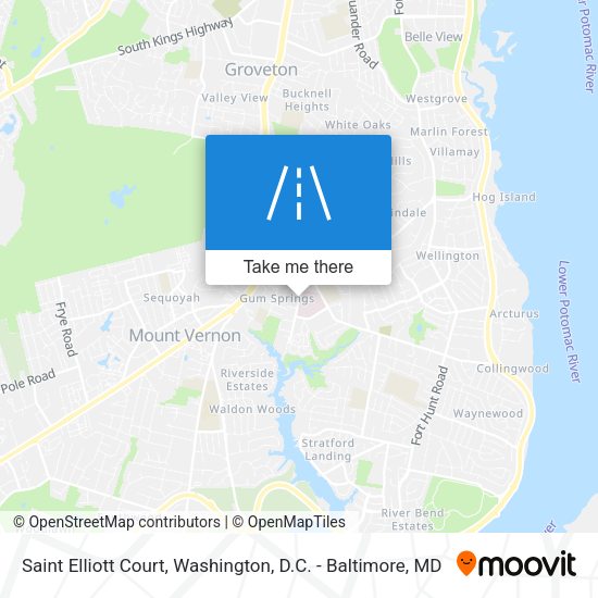 Mapa de Saint Elliott Court