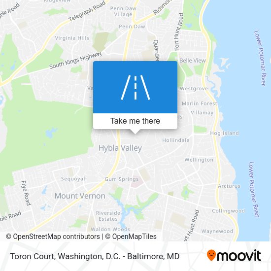 Toron Court map