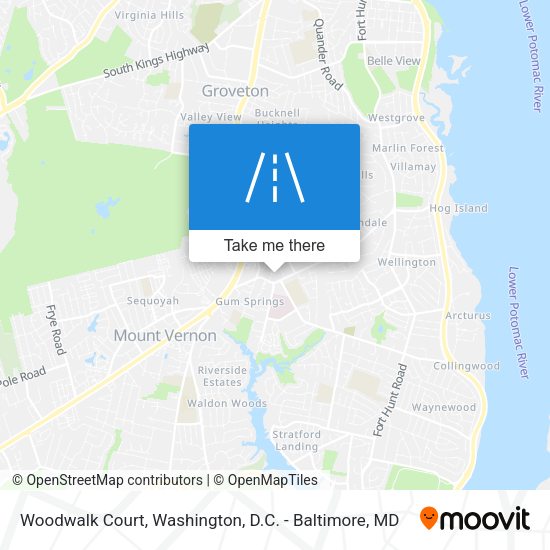 Woodwalk Court map