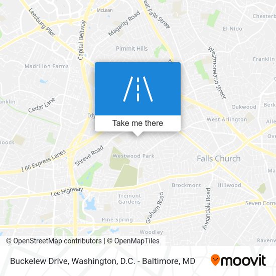 Buckelew Drive map