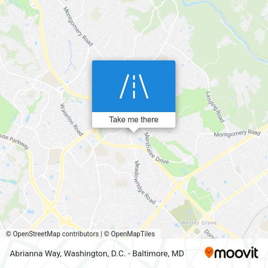 Mapa de Abrianna Way