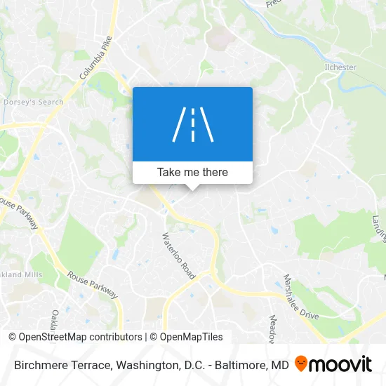 Birchmere Terrace map